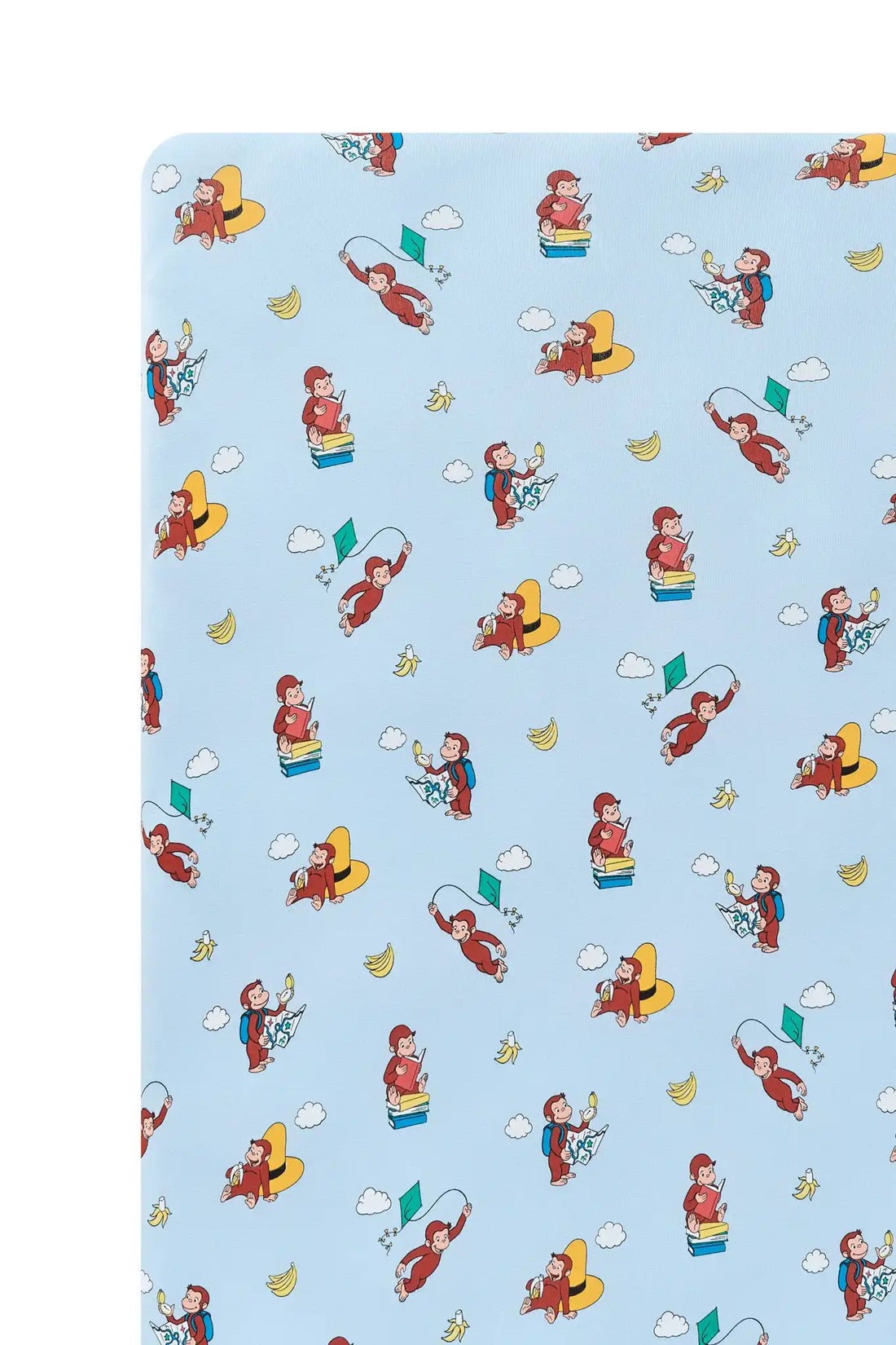 Crib Sheet in Curious George
