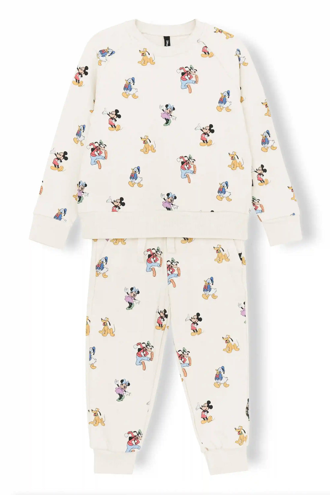 Long Sleeve Jogger Set in Mickey Mouse and Friends