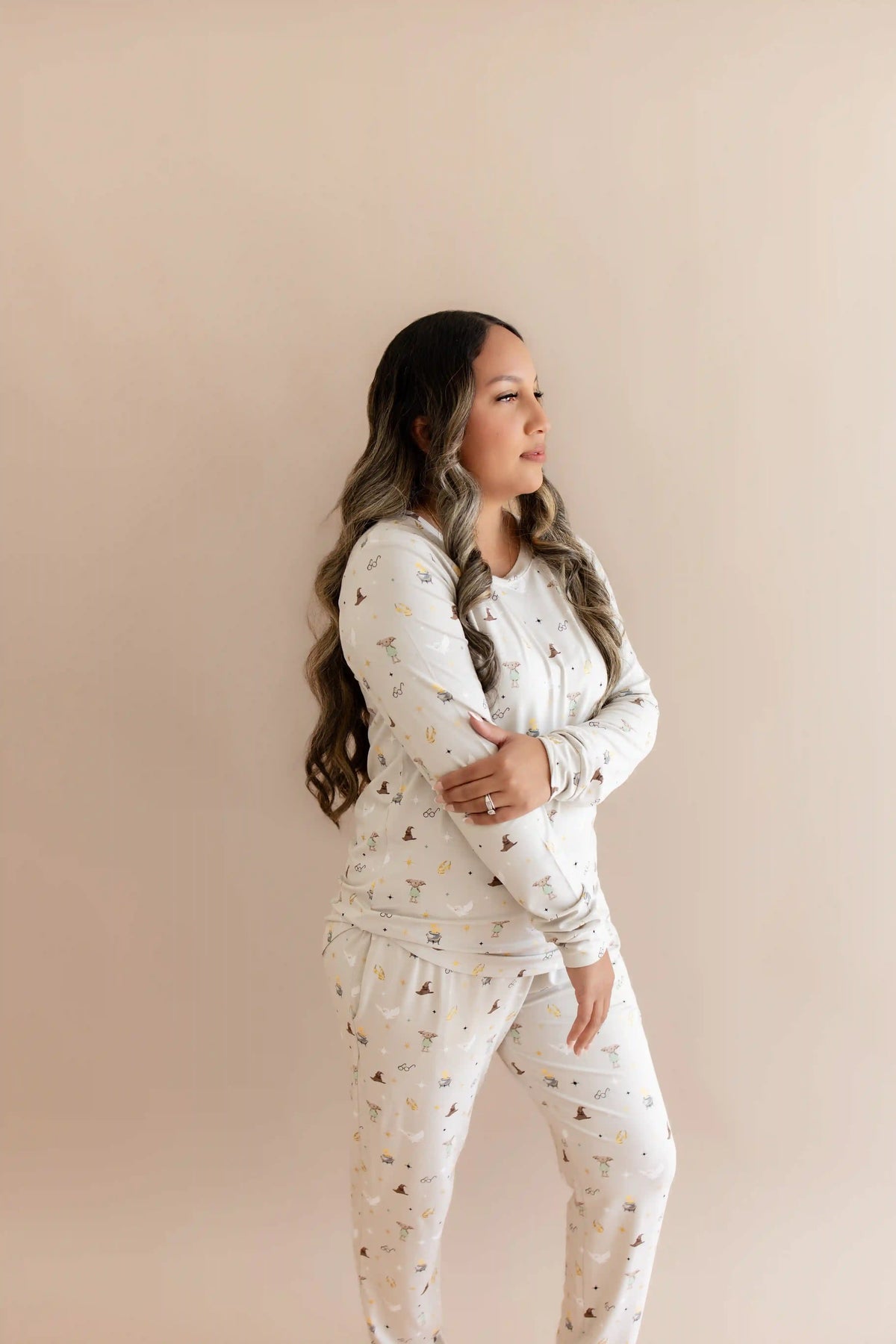 Women's Jogger Pajama Set in Starry Icon